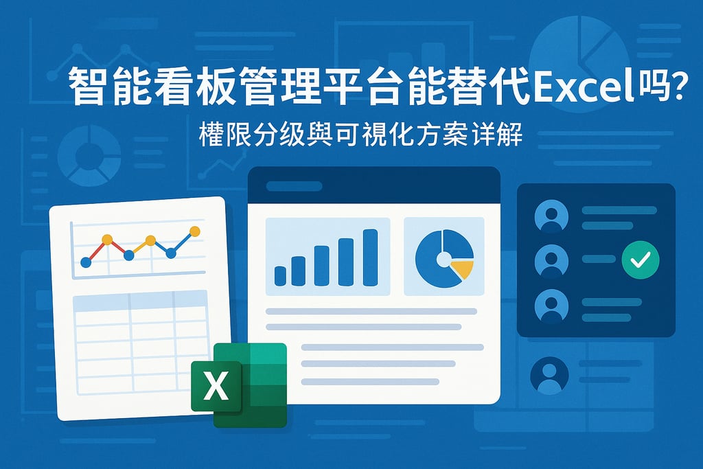 智能看板管理平台能替代Excel吗？权限分级与可视化方案详解