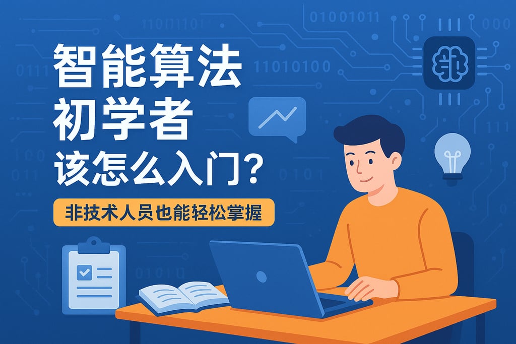 智能算法初学者该怎么入门？非技术人员也能轻松掌握