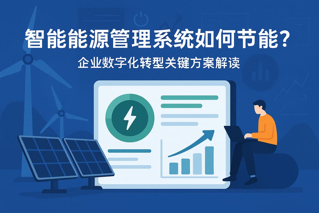 智能能源管理系统如何节能？企业数字化转型关键方案解读
