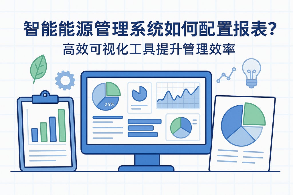智能能源管理系统如何配置报表？高效可视化工具提升管理效率