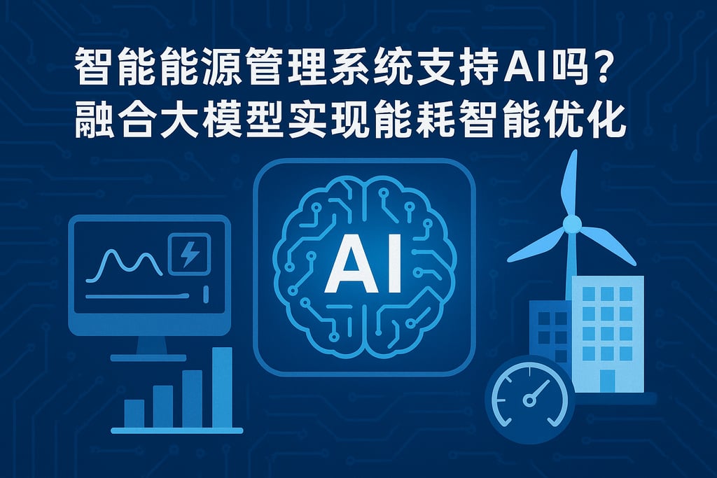 智能能源管理系统支持AI吗？融合大模型实现能耗智能优化