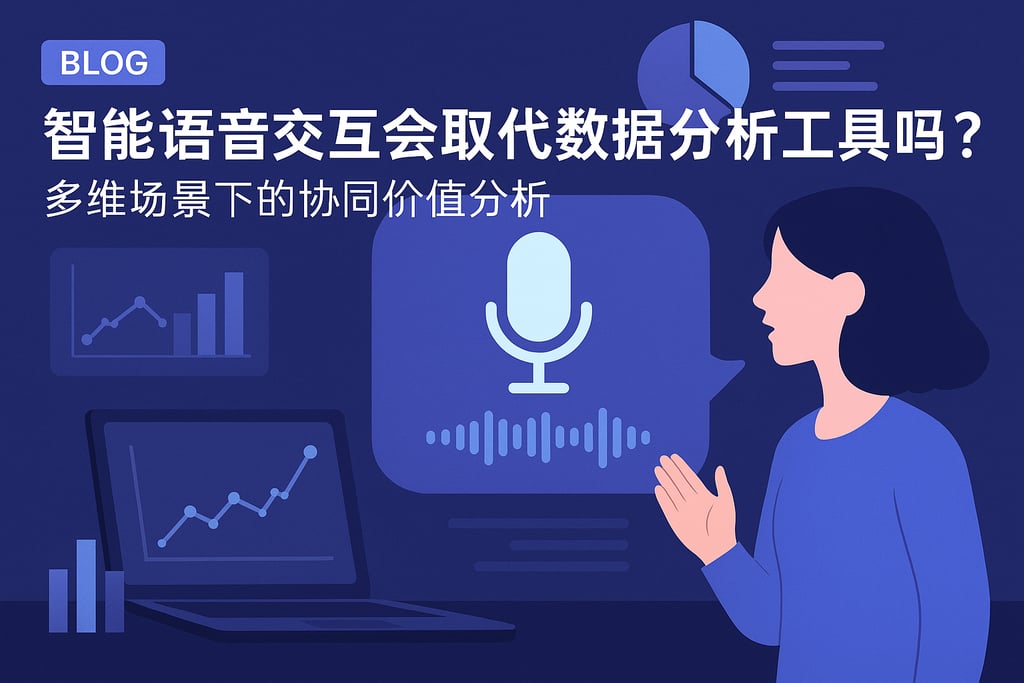 智能语音交互会取代数据分析工具吗？多维场景下的协同价值分析