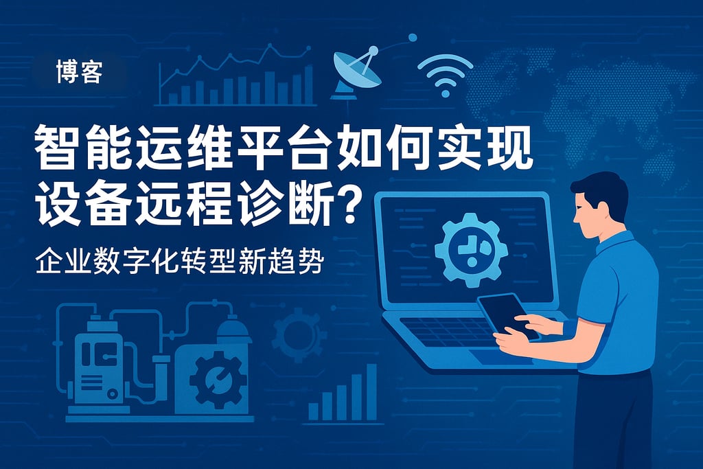 智能运维平台如何实现设备远程诊断？企业数字化转型新趋势