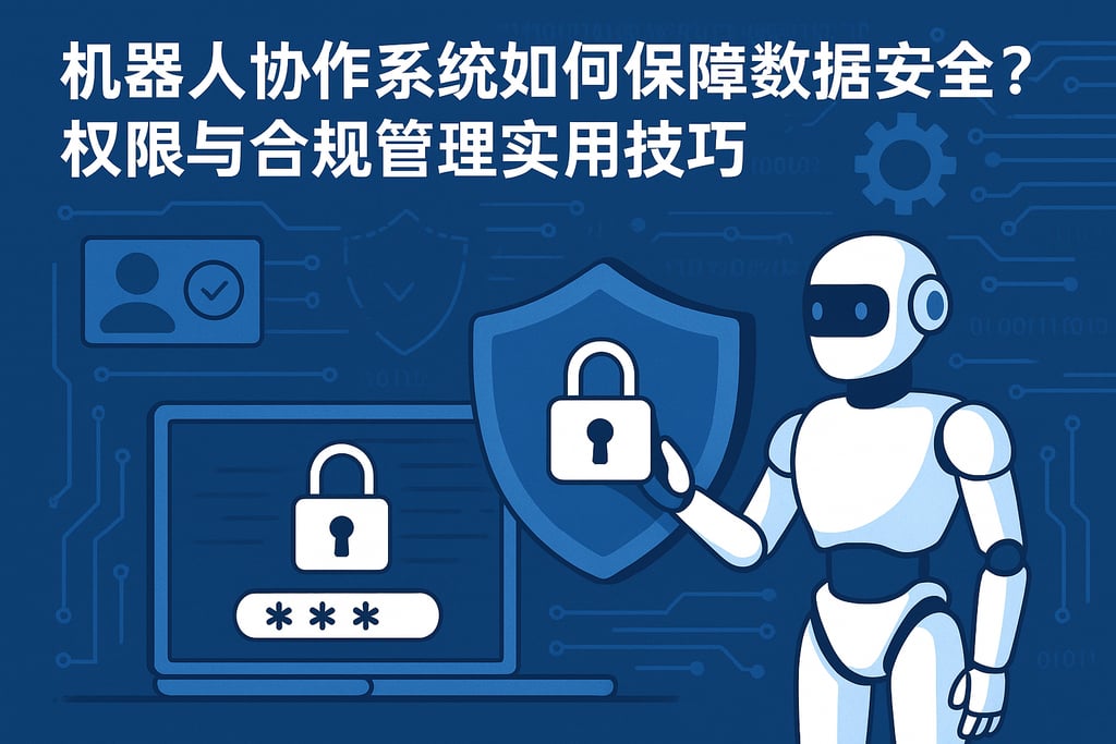 机器人协作系统如何保障数据安全？权限与合规管理实用技巧