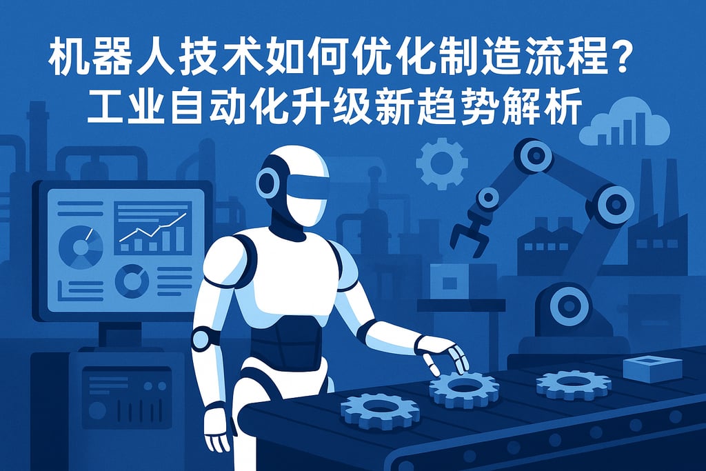 机器人技术如何优化制造流程？工业自动化升级新趋势解析
