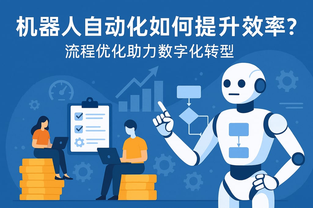 机器人自动化如何提升企业效率？流程优化助力数字化转型