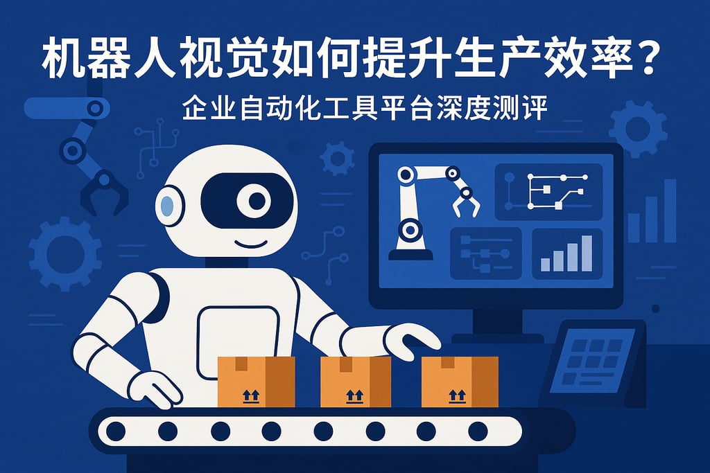 机器人视觉如何提升生产效率？企业自动化工具平台深度测评