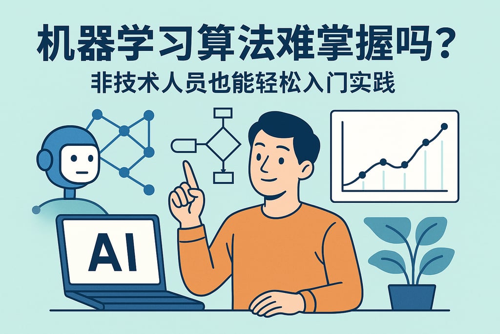 机器学习算法难掌握吗？非技术人员也能轻松入门实践