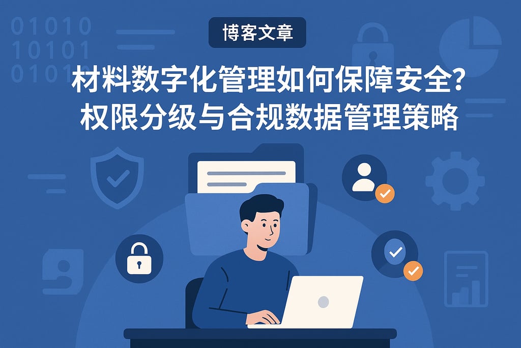材料数字化管理如何保障安全？权限分级与合规数据管理策略