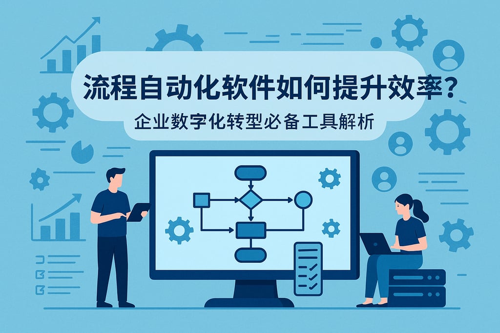 流程自动化软件如何提升效率？企业数字化转型必备工具解析