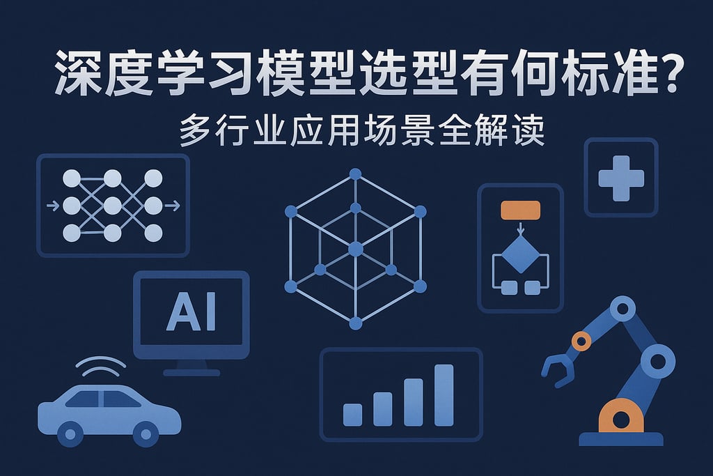 深度学习模型选型有何标准？多行业应用场景全解读