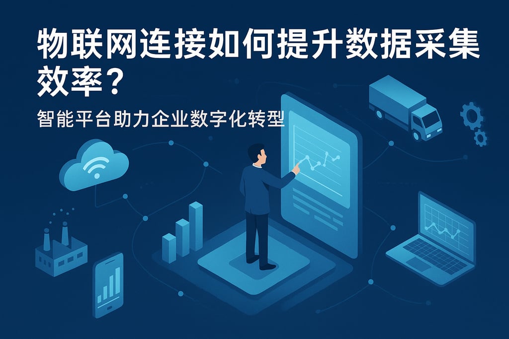 物联网连接如何提升数据采集效率？智能平台助力企业数字化转型