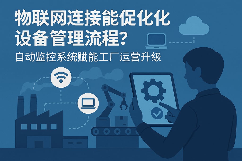 物联网连接能否优化设备管理流程？自动监控系统赋能工厂运营升级