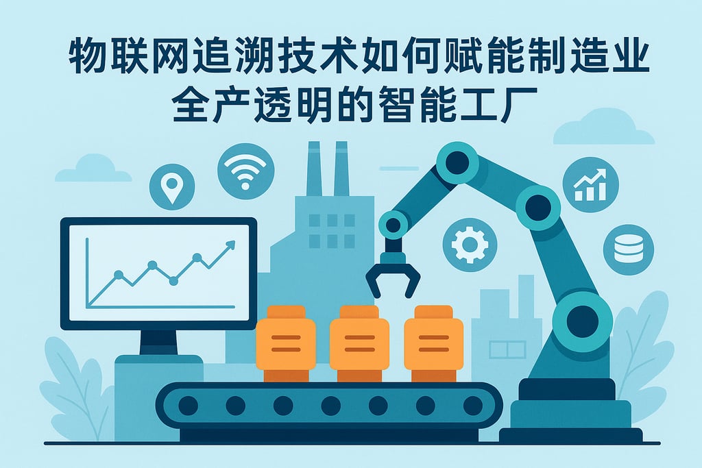 物联网追溯技术如何赋能制造业？智能工厂实现生产全程透明