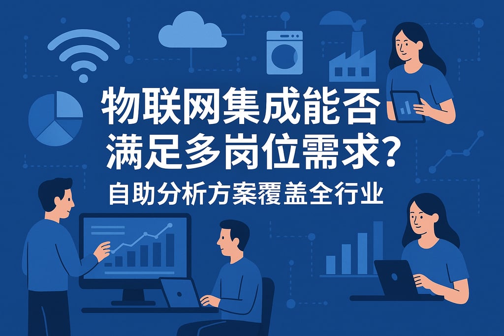 物联网集成能否满足多岗位需求？自助分析方案覆盖全行业