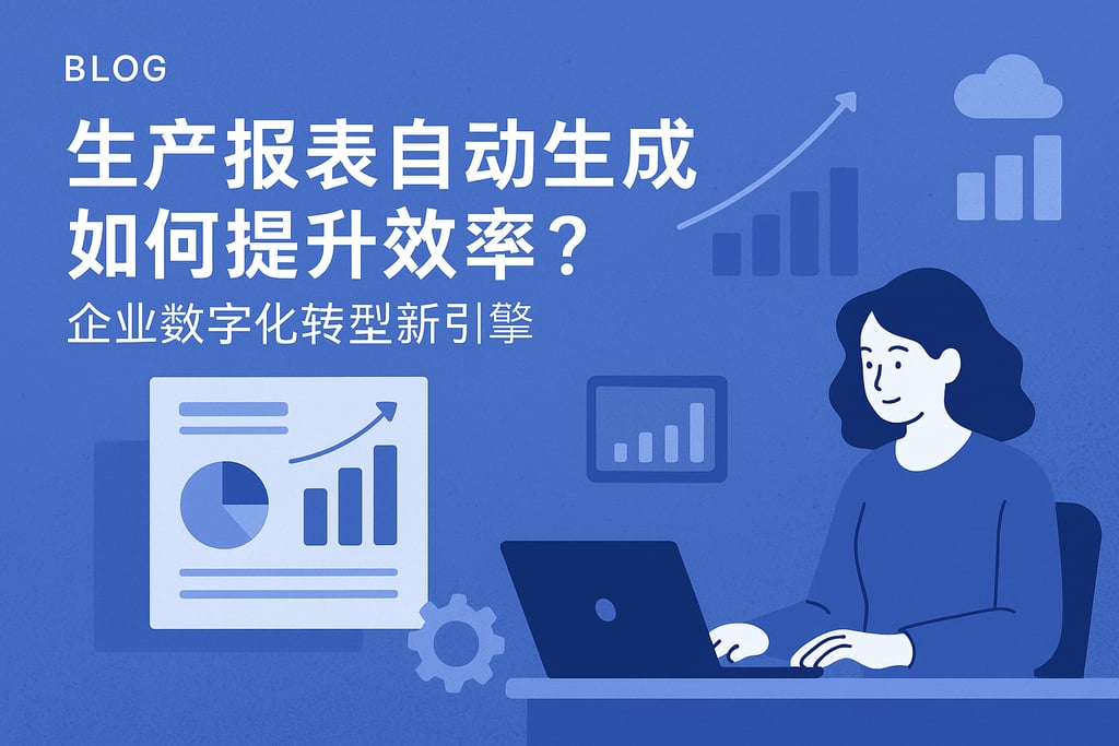 生产报表自动生成如何提升效率？企业数字化转型新引擎