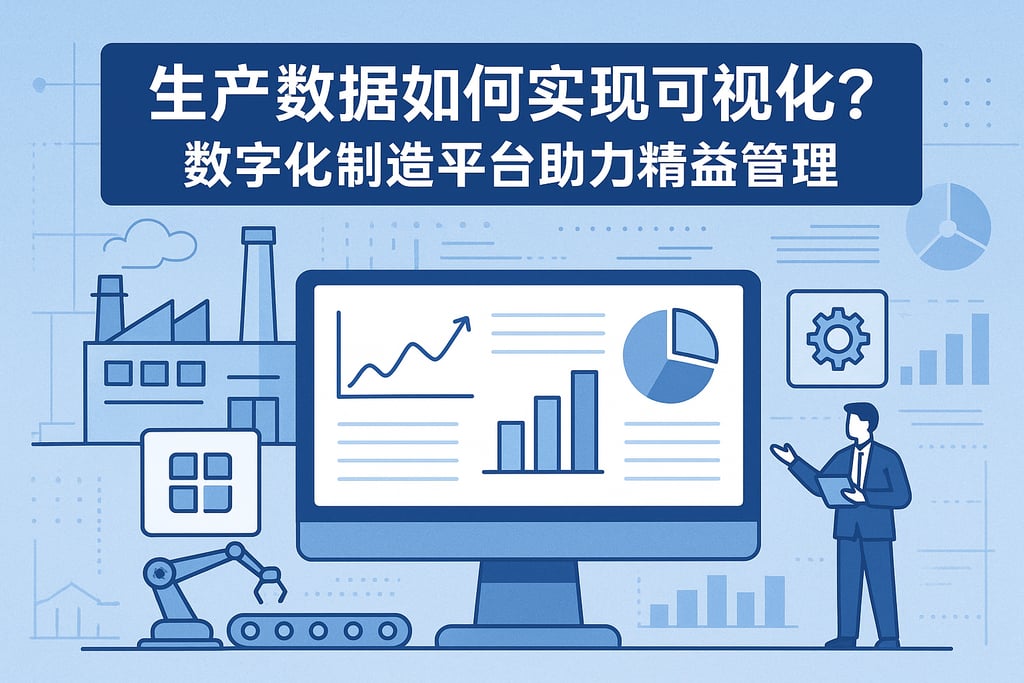生产数据如何实现可视化？数字化制造平台助力精益管理