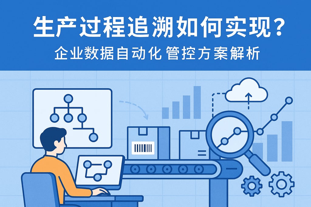 生产过程追溯如何实现？企业数据自动化管控方案解析