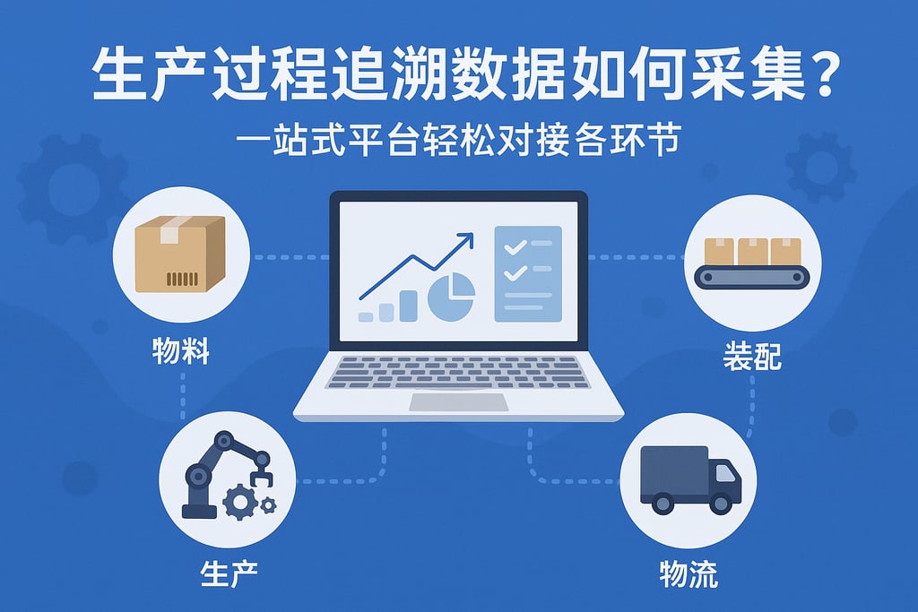 生产过程追溯数据如何采集？一站式平台轻松对接各环节