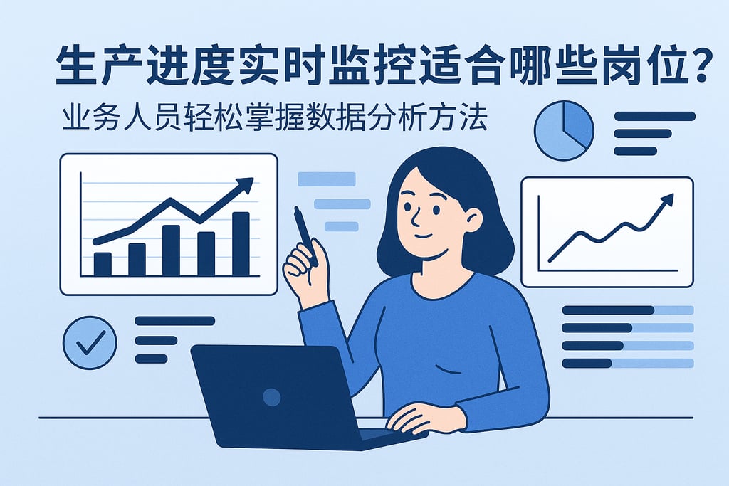 生产进度实时监控适合哪些岗位？业务人员轻松掌握数据分析方法