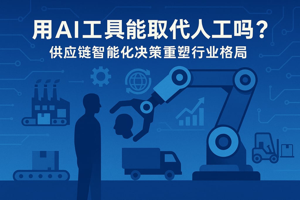 用AI工具能取代人工吗？供应链智能化决策重塑行业格局