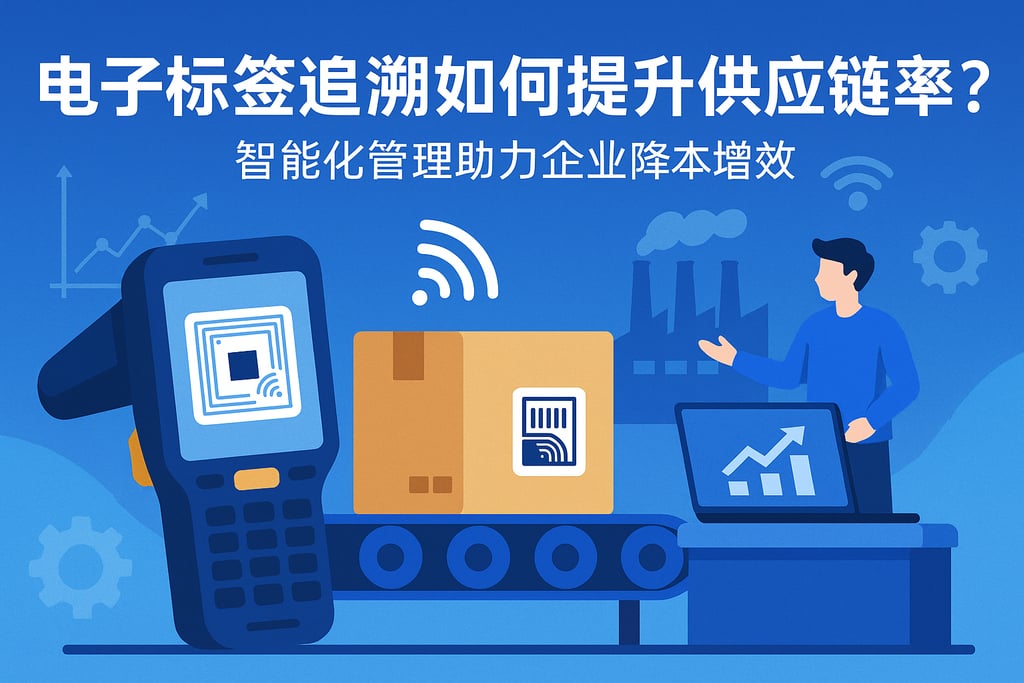 电子标签追溯如何提升供应链效率？智能化管理助力企业降本增效