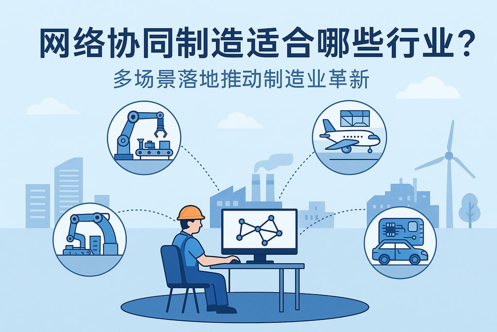 网络协同制造适合哪些行业？多场景落地推动制造业革新