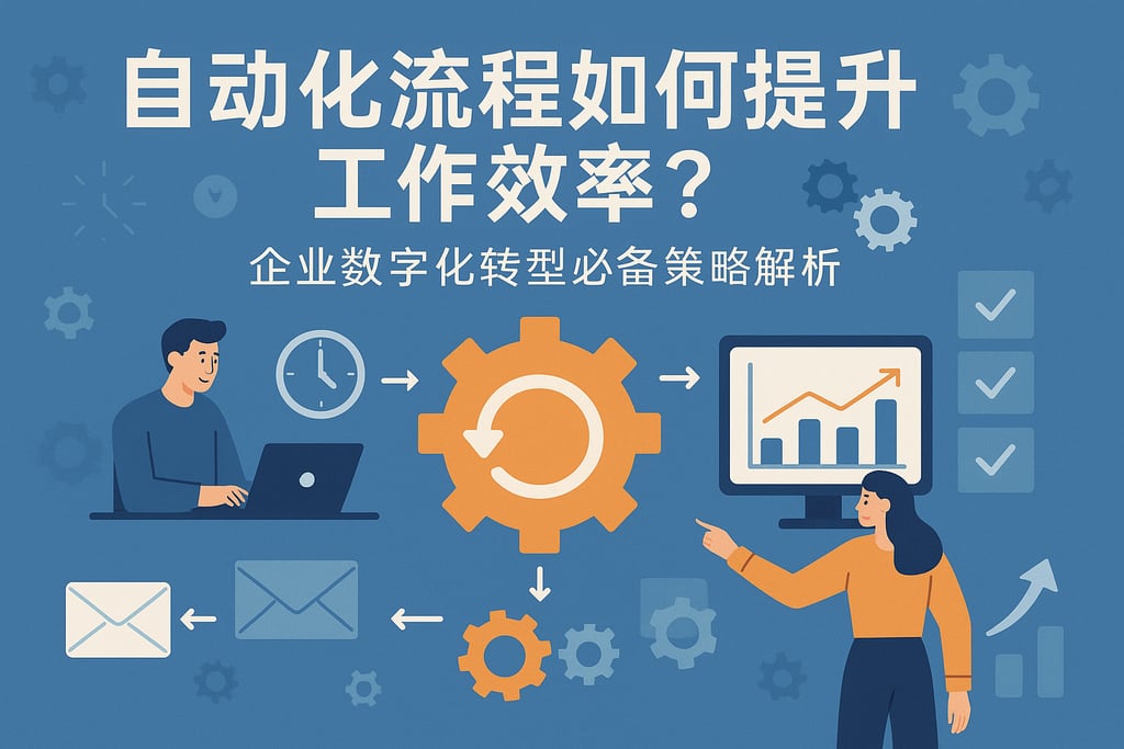 自动化流程如何提升工作效率？企业数字化转型必备策略解析