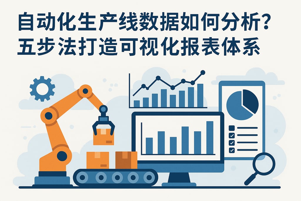 自动化生产线数据如何分析？五步法打造可视化报表体系
