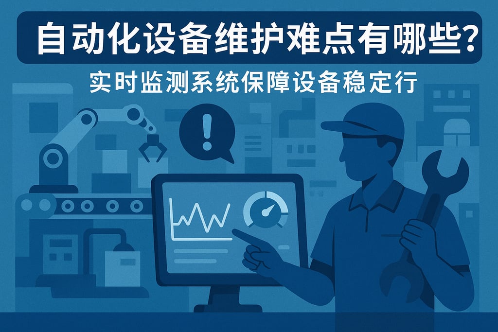 自动化设备维护难点有哪些？实时监测系统保障设备稳定运行