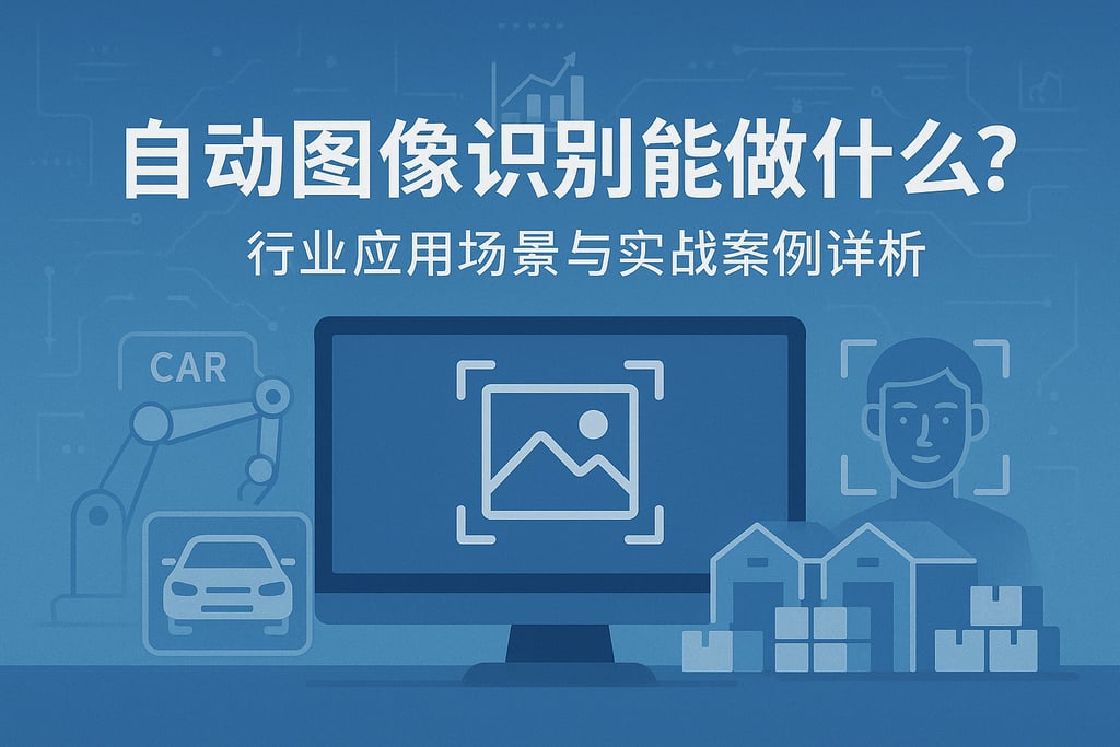 自动图像识别能做什么？行业应用场景与实战案例详析