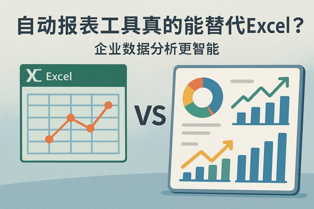自动报表工具真的能替代Excel吗？企业数据分析更智能