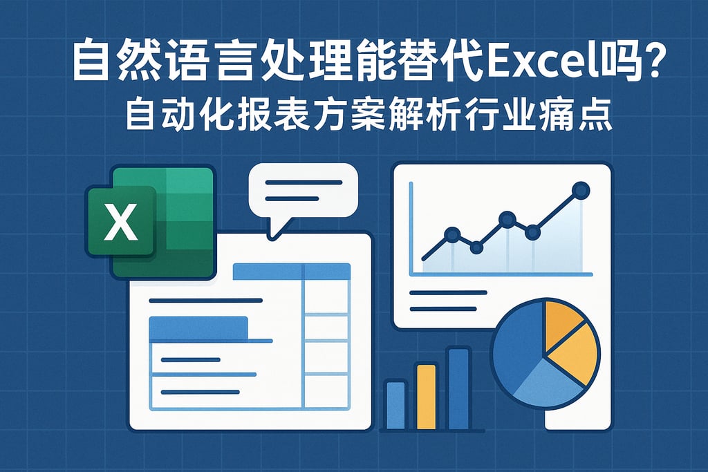 自然语言处理能替代Excel吗？自动化报表方案解析行业痛点