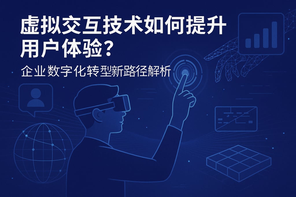 虚拟交互技术如何提升用户体验？企业数字化转型新路径解析