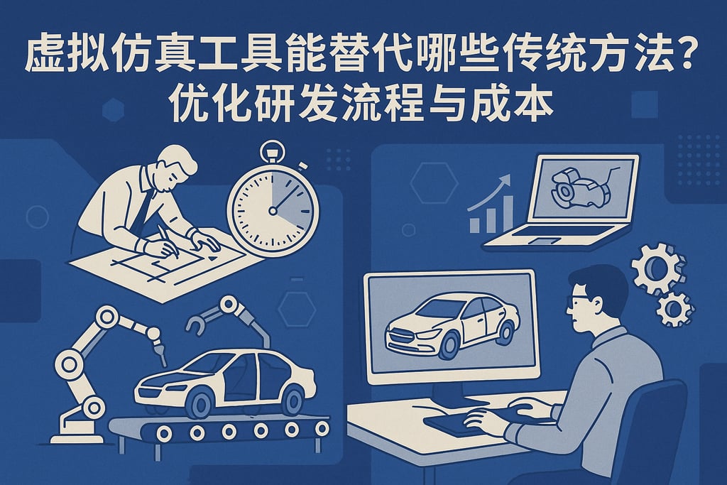 虚拟仿真工具能替代哪些传统方法？优化研发流程与成本