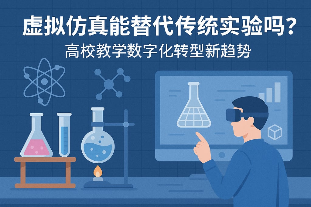虚拟仿真能替代传统实验吗？高校教学数字化转型新趋势