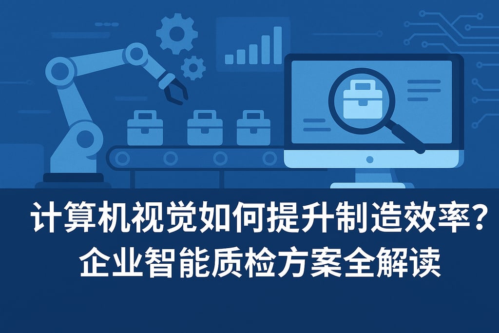计算机视觉如何提升制造效率？企业智能质检方案全解读
