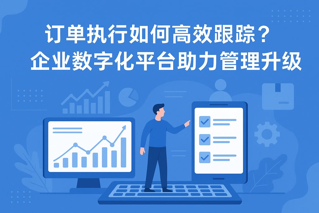 订单执行如何高效跟踪？企业数字化平台助力管理升级