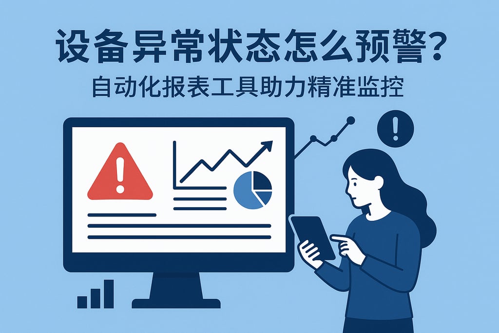设备异常状态怎么预警？自动化报表工具助力精准监控