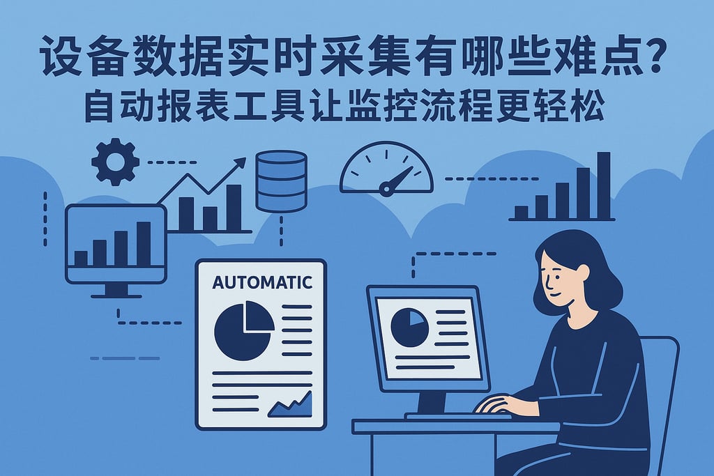 设备数据实时采集有哪些难点？自动报表工具让监控流程更轻松