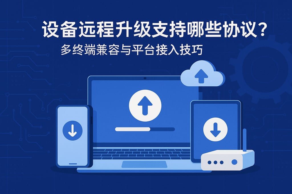 设备远程升级支持哪些协议？多终端兼容与平台接入技巧