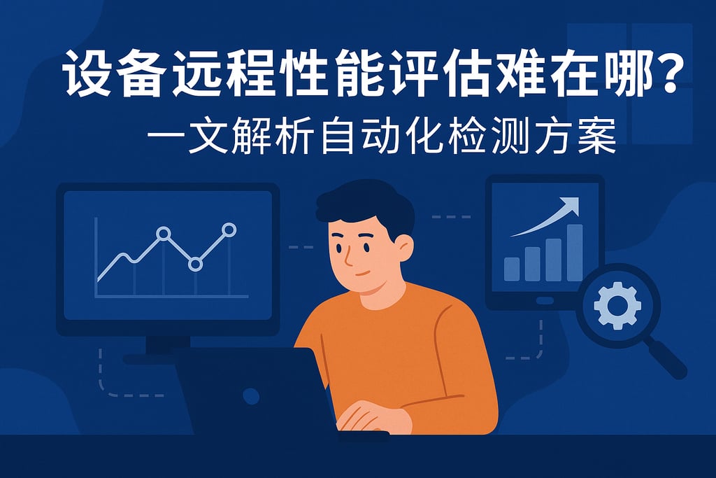 设备远程性能评估难在哪？一文解析自动化检测方案
