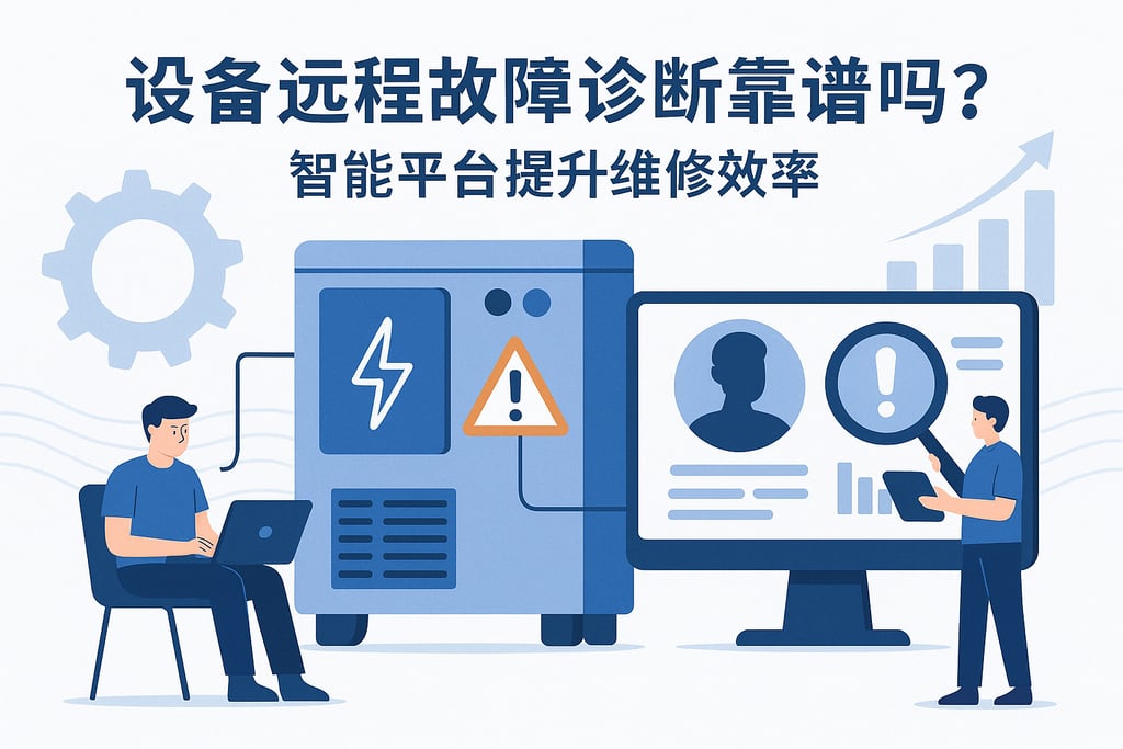 设备远程故障诊断靠谱吗？智能平台提升维修效率
