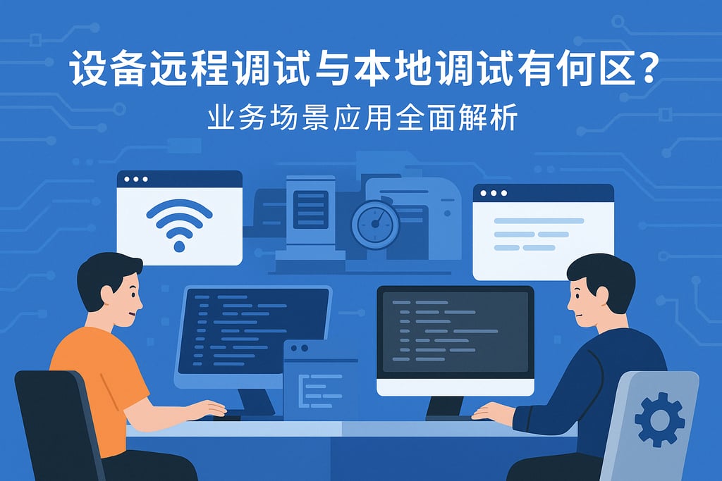 设备远程调试和本地调试有何区别？业务场景应用全面解析