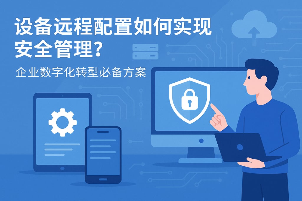 设备远程配置如何实现安全管理？企业数字化转型必备方案