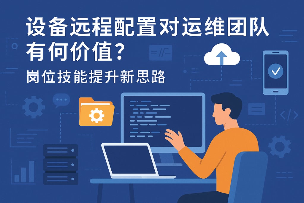 设备远程配置对运维团队有何价值？岗位技能提升新思路