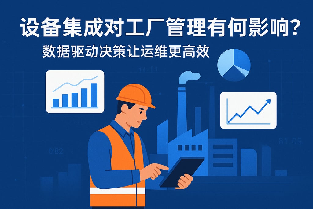 设备集成对工厂管理有何影响？数据驱动决策让运维更高效