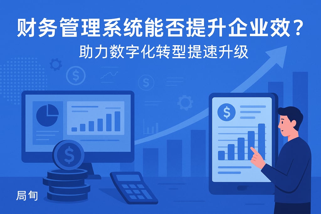 财务管理系统能否提升企业效率？助力数字化转型提速升级