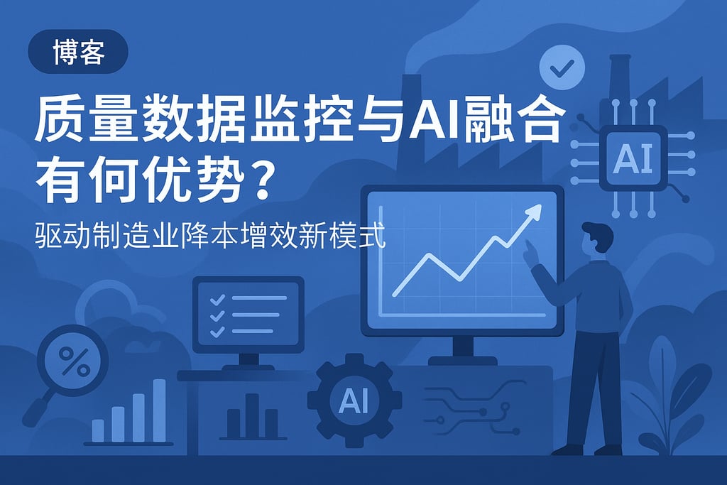 质量数据监控与AI融合有何优势？驱动制造业降本增效新模式