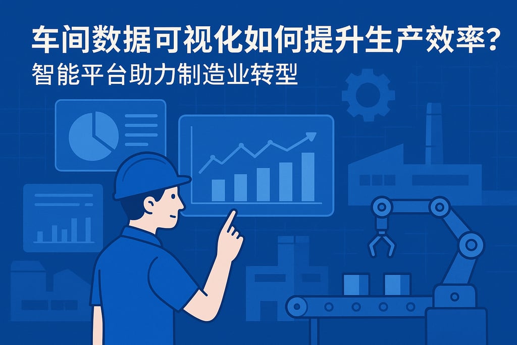 车间数据可视化如何提升生产效率？智能平台助力制造业转型